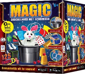 Bekijk leuke cadeautip : Magische Grote Goochelhoed & Konijn - Goocheldoos